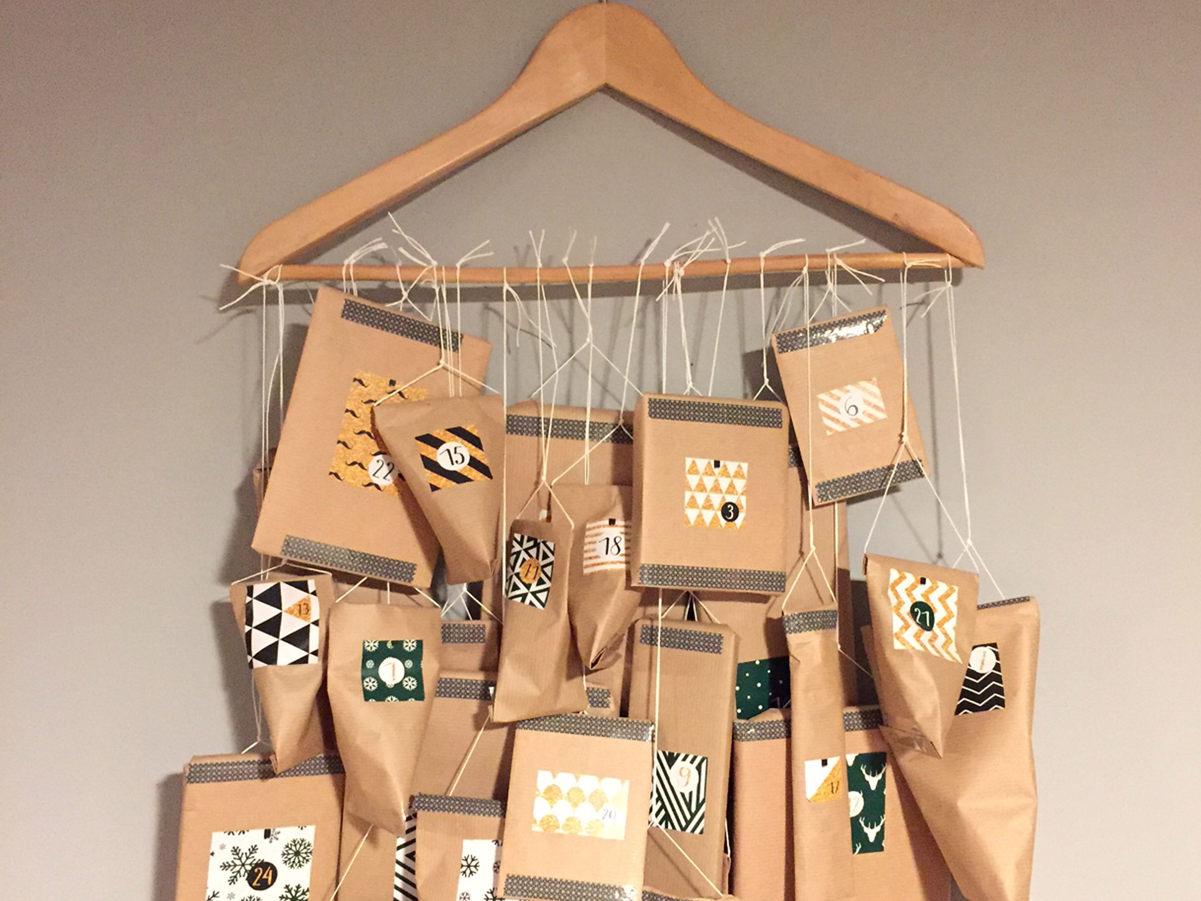 DIY - Mon calendrier de l'Avent - Caro In The Sixties