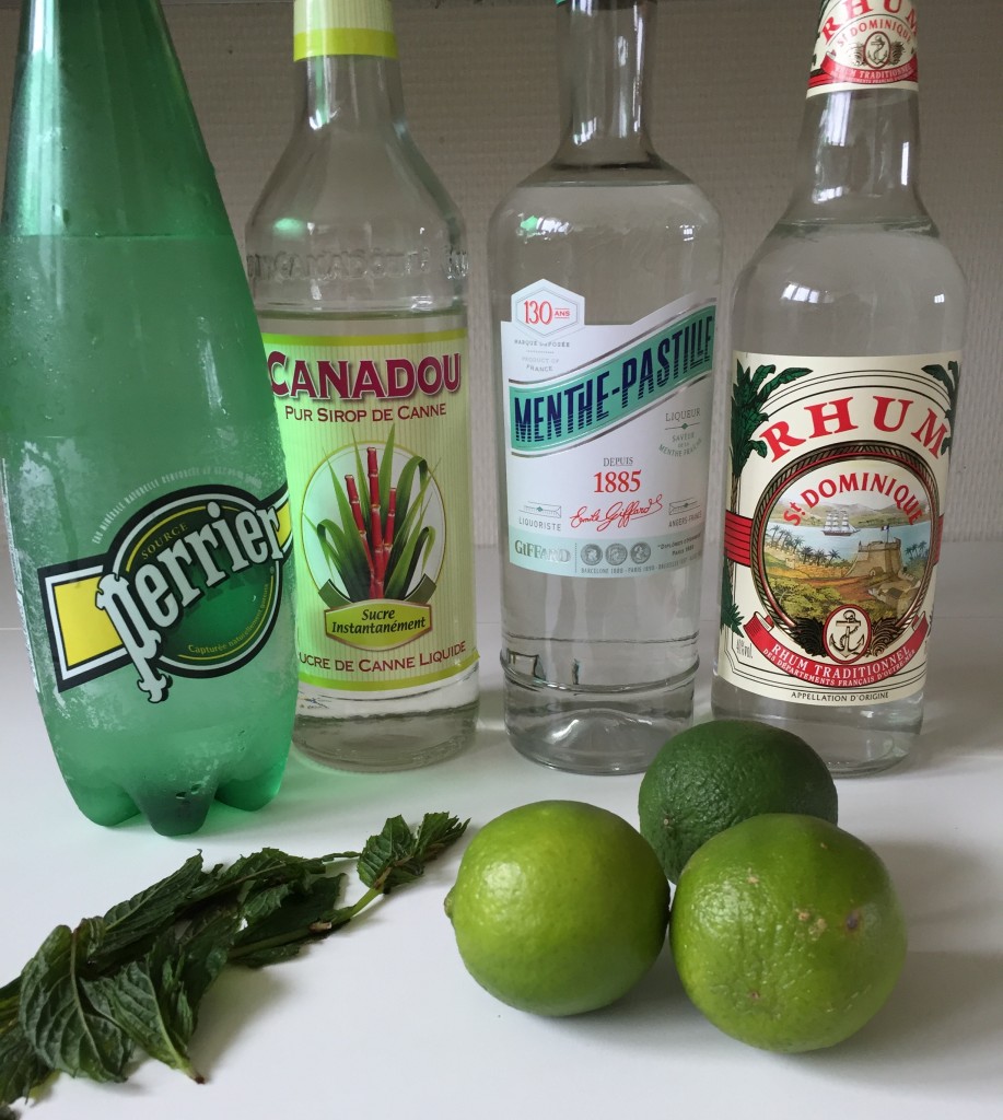 Ingredients-mojito